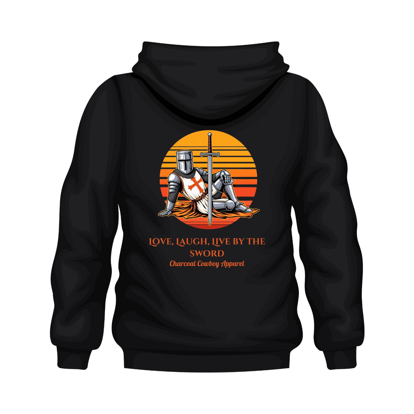 Love laugh live by the sword hoodie